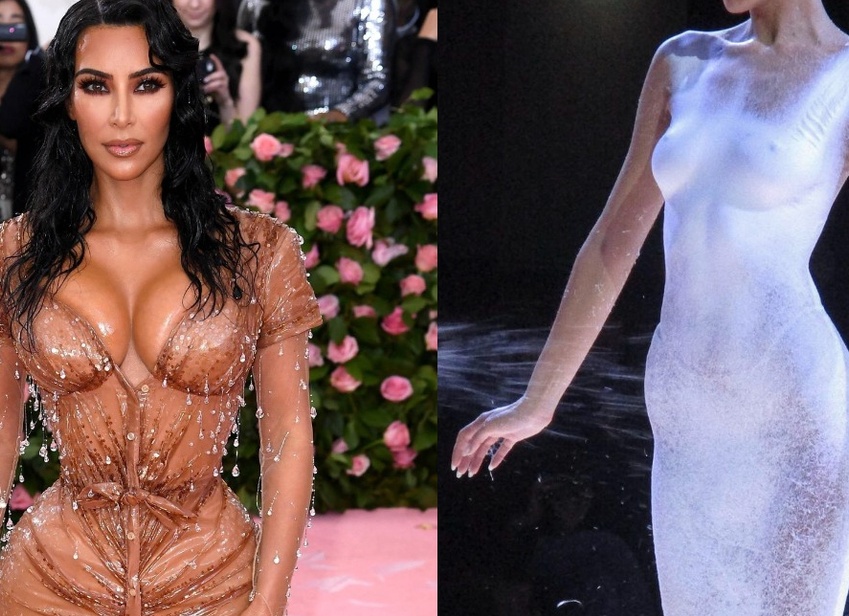 Платье из жидкого хлопка и наряд светящийся в темноте 6 самых необычных образов в истории