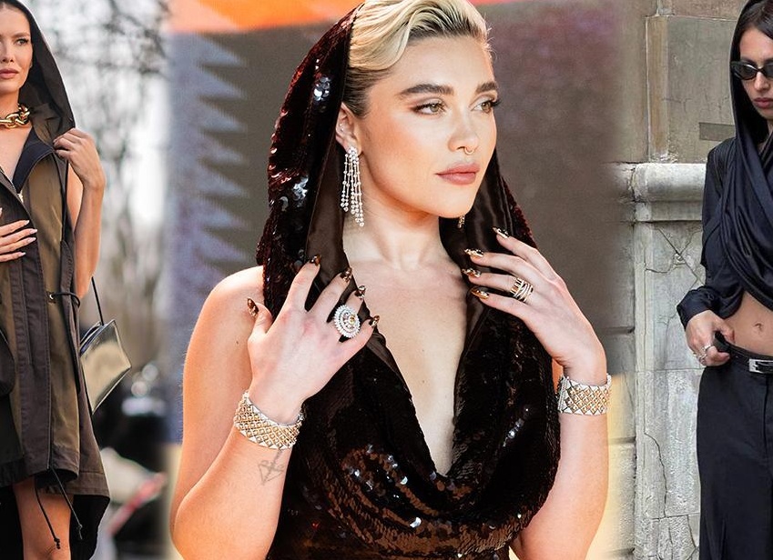 Платья и топы с капюшоном тренд нулевых вернулся в моду этой весной