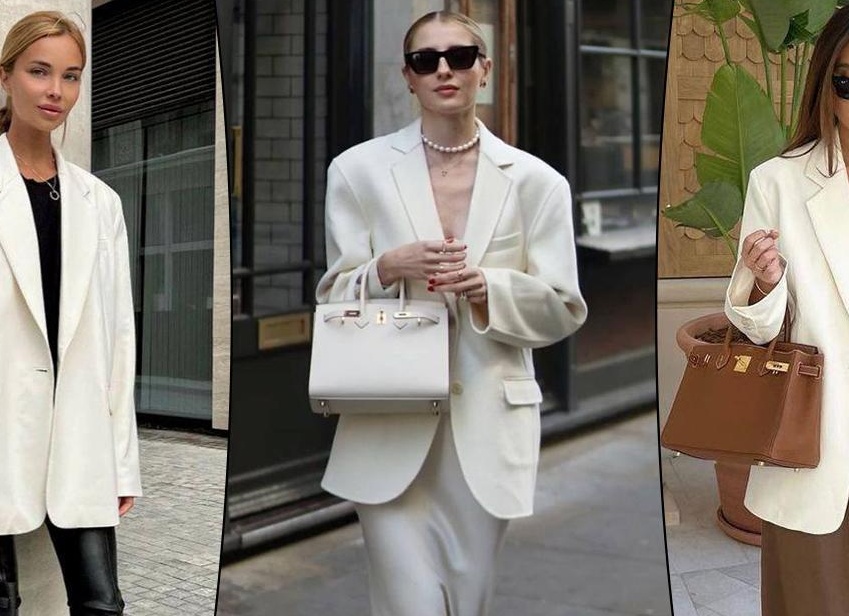 С чем носить белый жакет этой весной 5 стильных образов